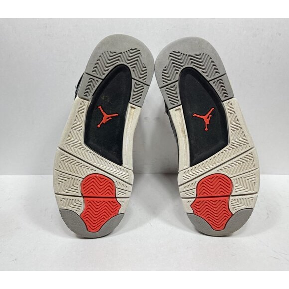 Nike Air Jordan 4 Retro GS Infrared 2022 408452-061 Size 5Y / Womens 6.5 Shoes - Picture 7 of 9